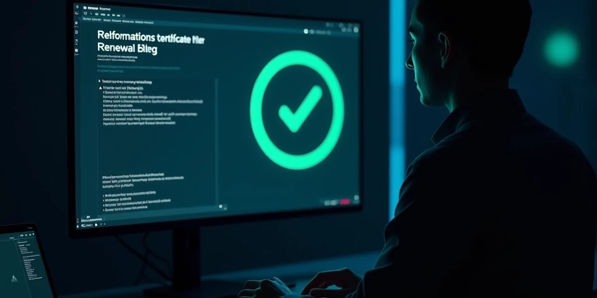Operator genehmigt automatische Zertifikat-Erneuerung — HITL-Gate in Aktion